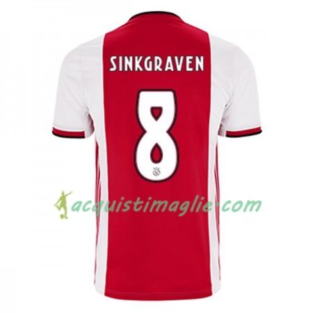 Divisa di Calcio Ajax Amsterdam Daley Sinkgraven 8 Prima 2019/2020